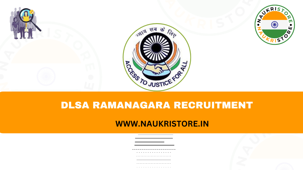 DLSA Ramanagara Recruitment