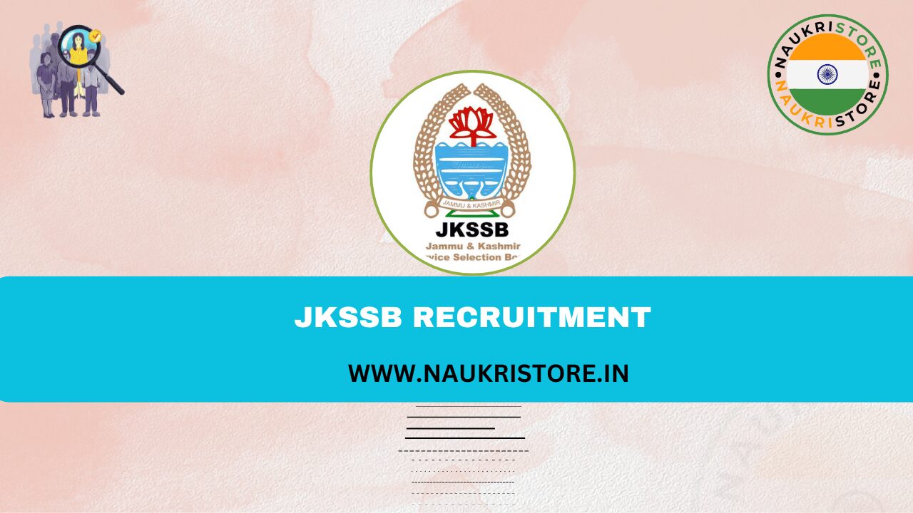 JKSSB Recruitment