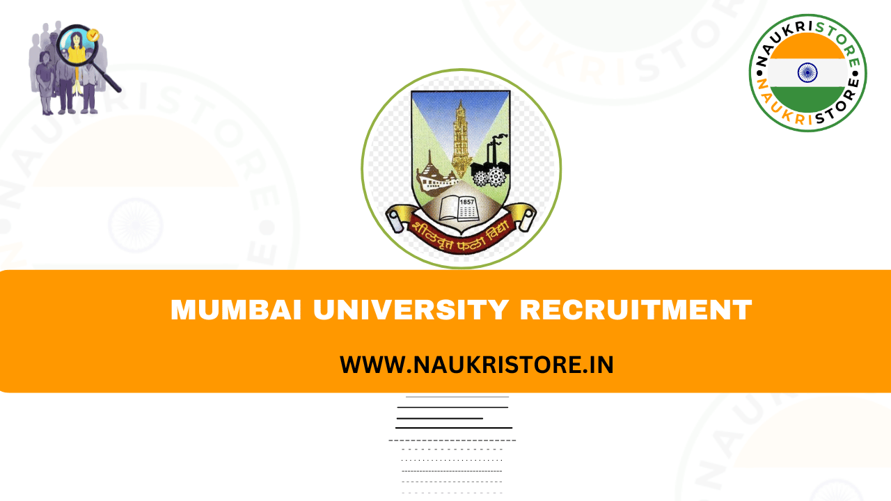 Mumbai University Recruitment