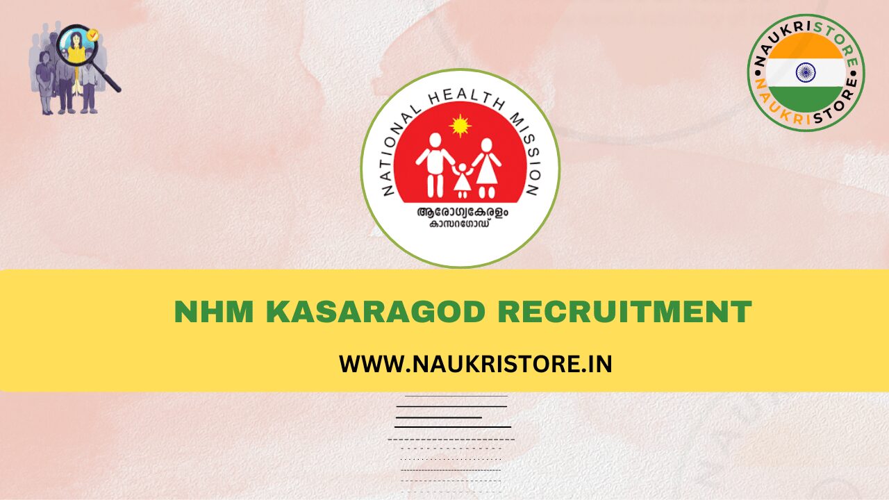 NHM Kasaragod Recruitment