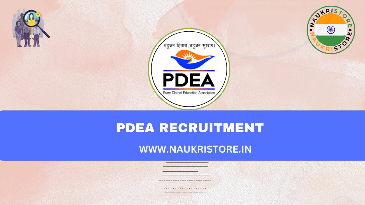 PDEA Recruitment