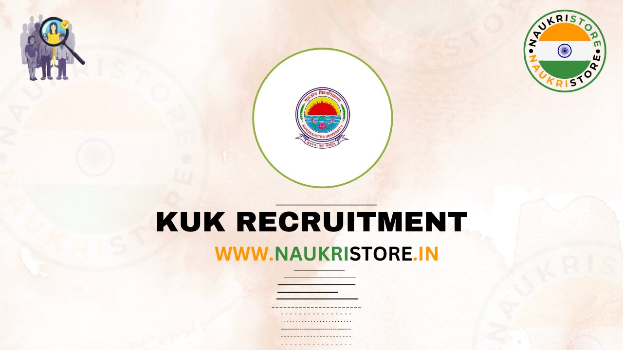 Kurukshetra University Recruitment